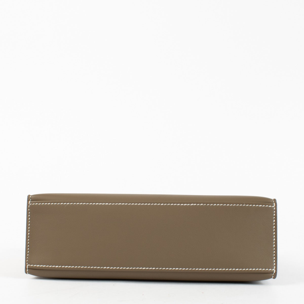 Hermès Kelly Mini Pochette Étoupe Swift PHW