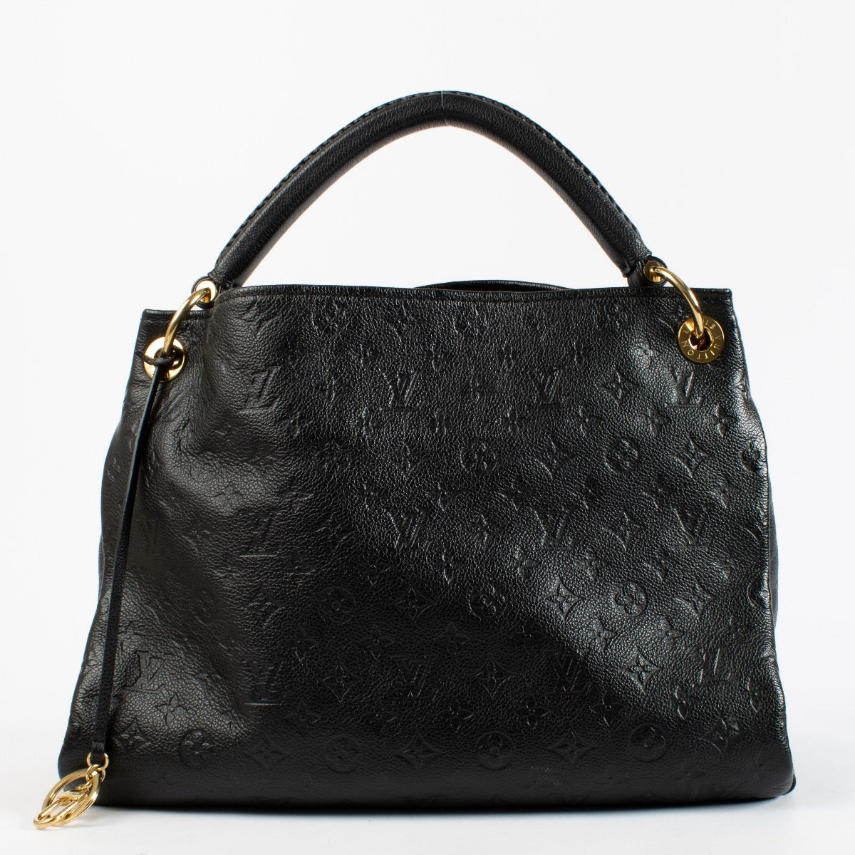 Authentic Second Hand Louis Vuitton Black Monogram Artsy MM Shoulder Bag on Labellov.com