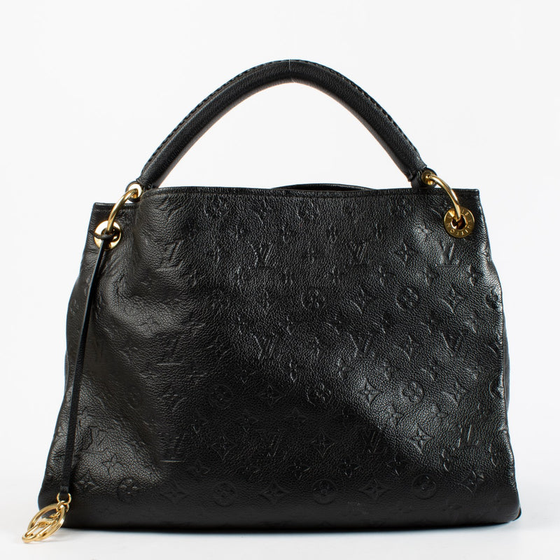 Authentic Second Hand Louis Vuitton Black Monogram Artsy MM Shoulder Bag on Labellov.com