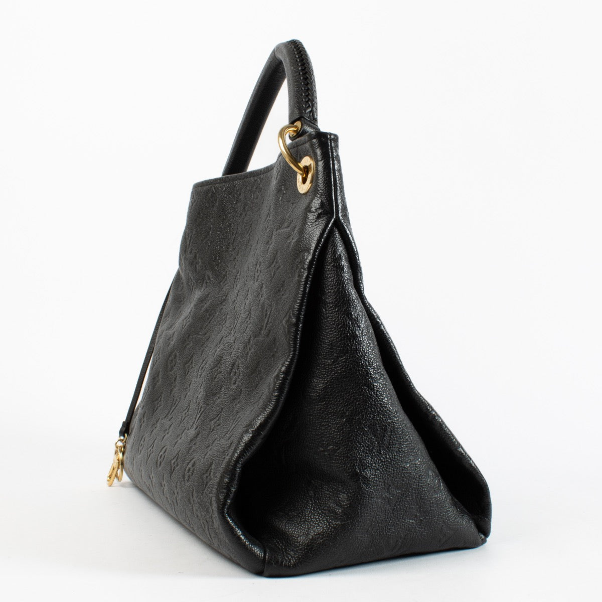 Authentic Second Hand Louis Vuitton Black Monogram Artsy MM Shoulder Bag on Labellov.com