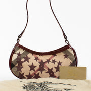 Authentic Preloved Burberry Check Star Mini Bag Top Handle on Labellov.com