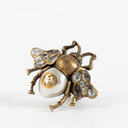 Authentic Second Hand Gucci Crystal Bee Ring on Labellov.com