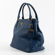 Authentic Second Hand Prada Blue Hobo bag on Labellov.com