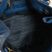 Authentic Second Hand Prada Blue Hobo bag on Labellov.com