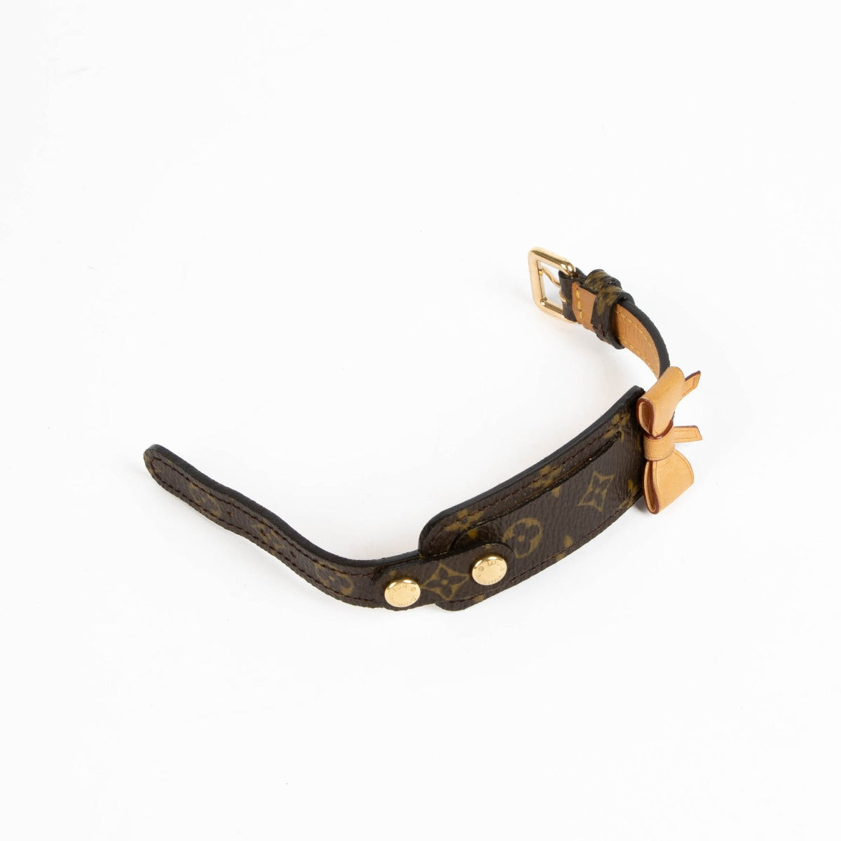 Shop this 100% authentic Louis Vuitton Monogram Bow ID Bracelet at Labellov.com