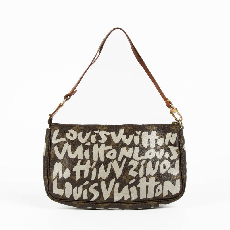 Shop this 100% authentic Louis Vuitton Monogram Stephen Sprouse Graffiti Pochette at Labellov.com