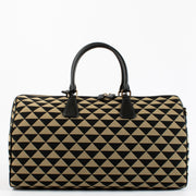 Authentic preloved Medium Symbole Embroidered Fabric Travel Bag on Labellov.com