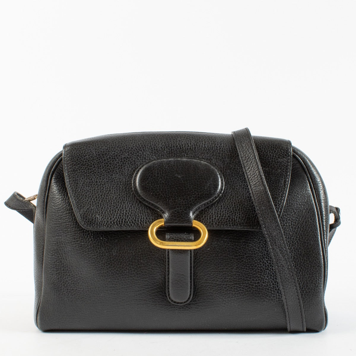 Authentic Second Hand Delvaux Black Shoulder Bag on Labellov.com