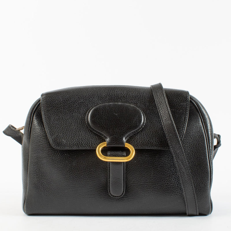 Authentic Second Hand Delvaux Black Shoulder Bag on Labellov.com