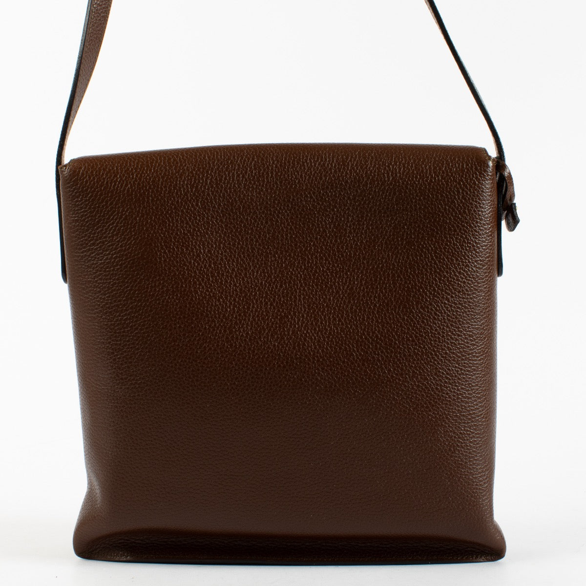 Authentic Second Hand Delvaux Brown Rubis Shoulder Bag on Labellov.com