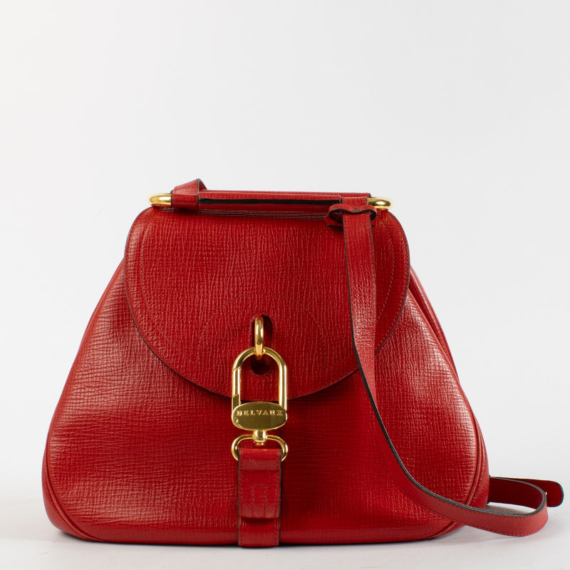 Delvaux Red Cerceau bag
