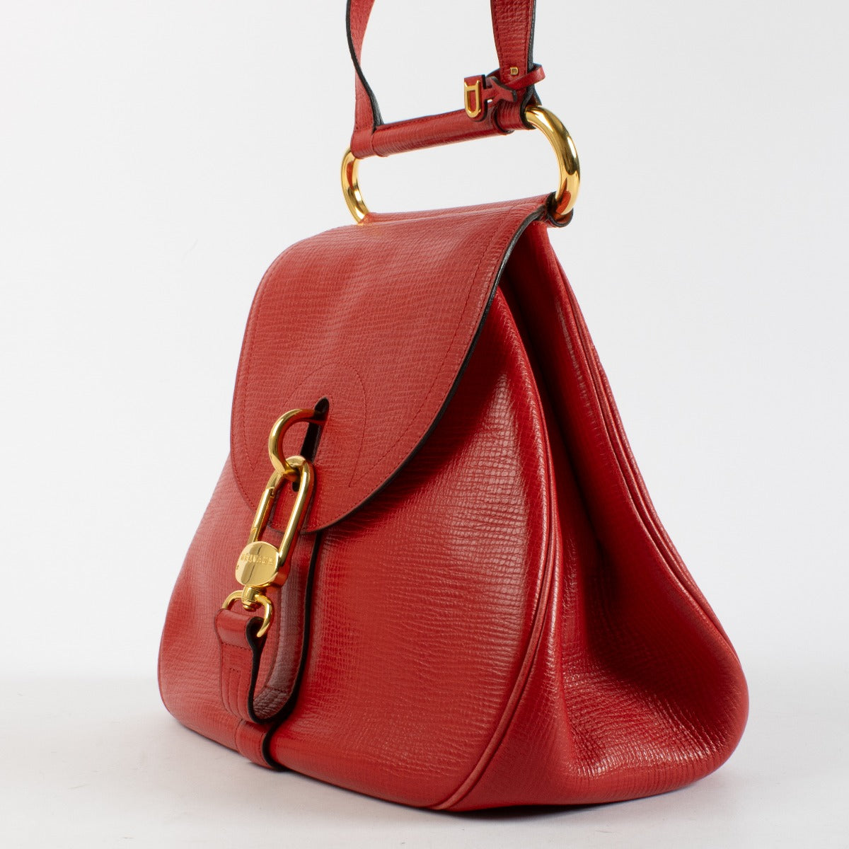 Sac Cerceau rouge Delvaux