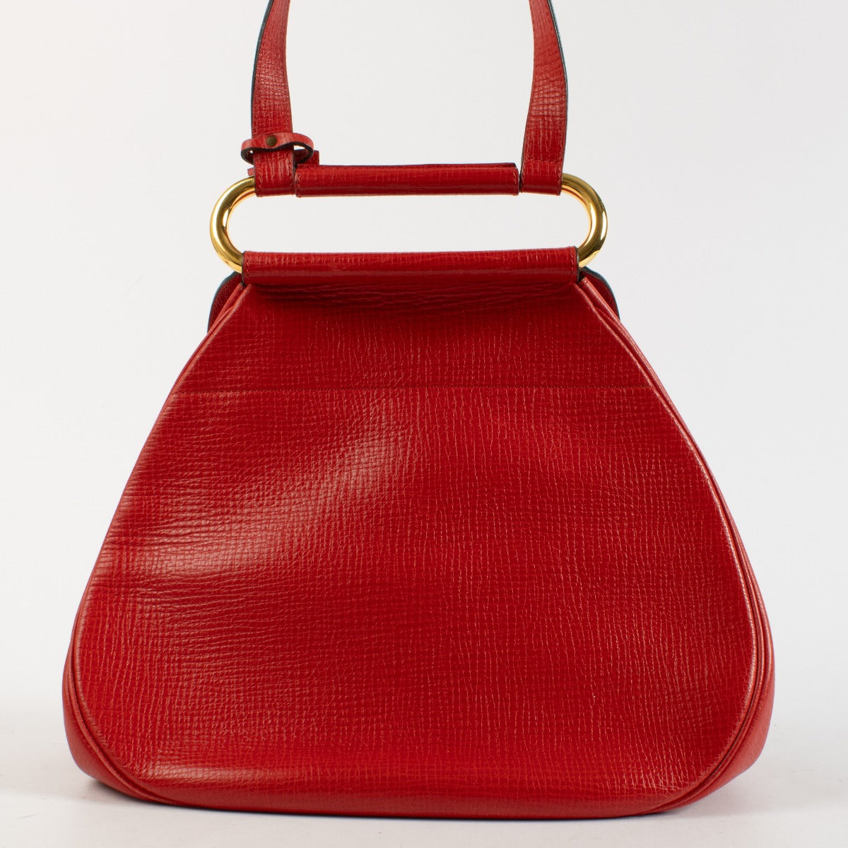 Sac Cerceau rouge Delvaux