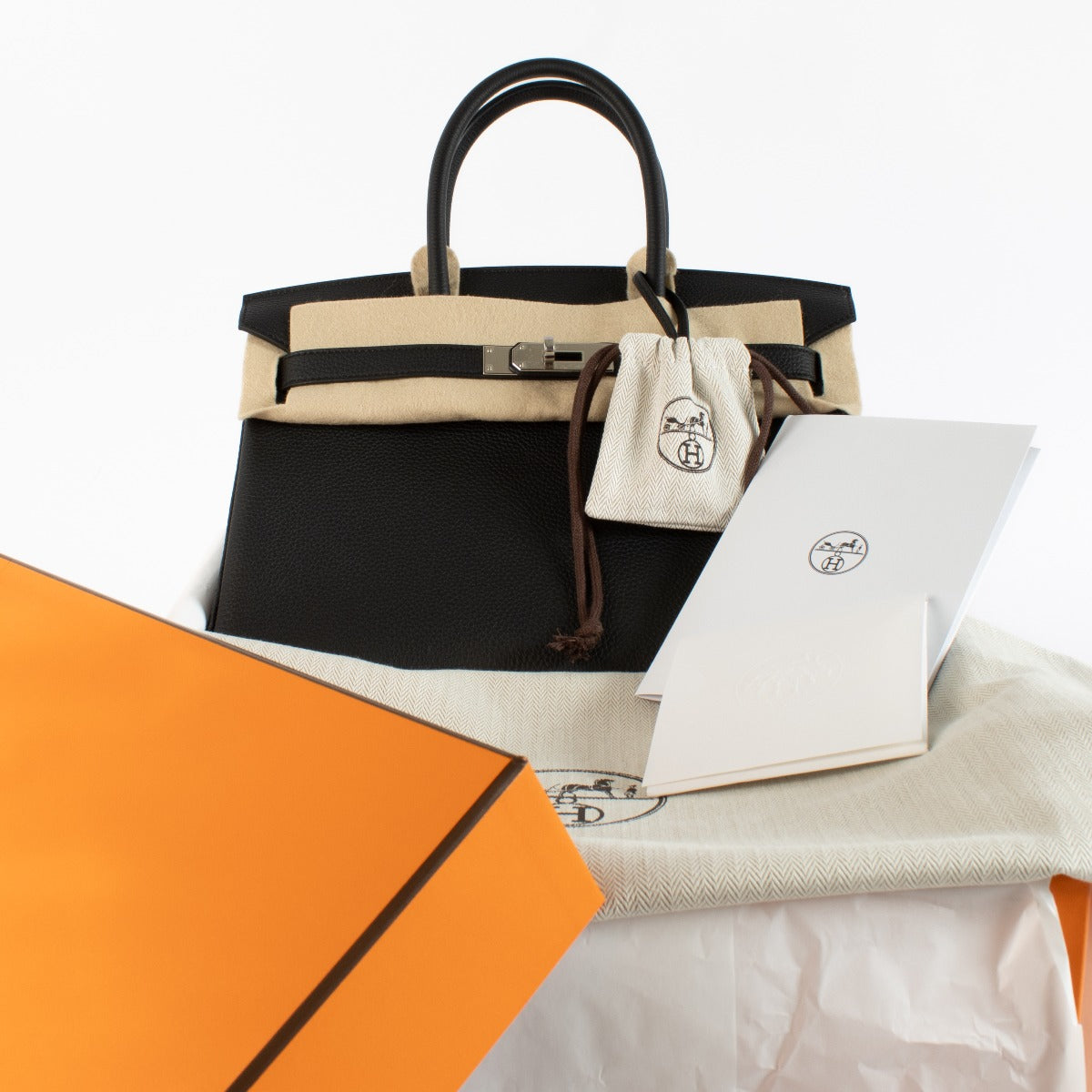 Hermès Birkin 30 Black Togo PHW