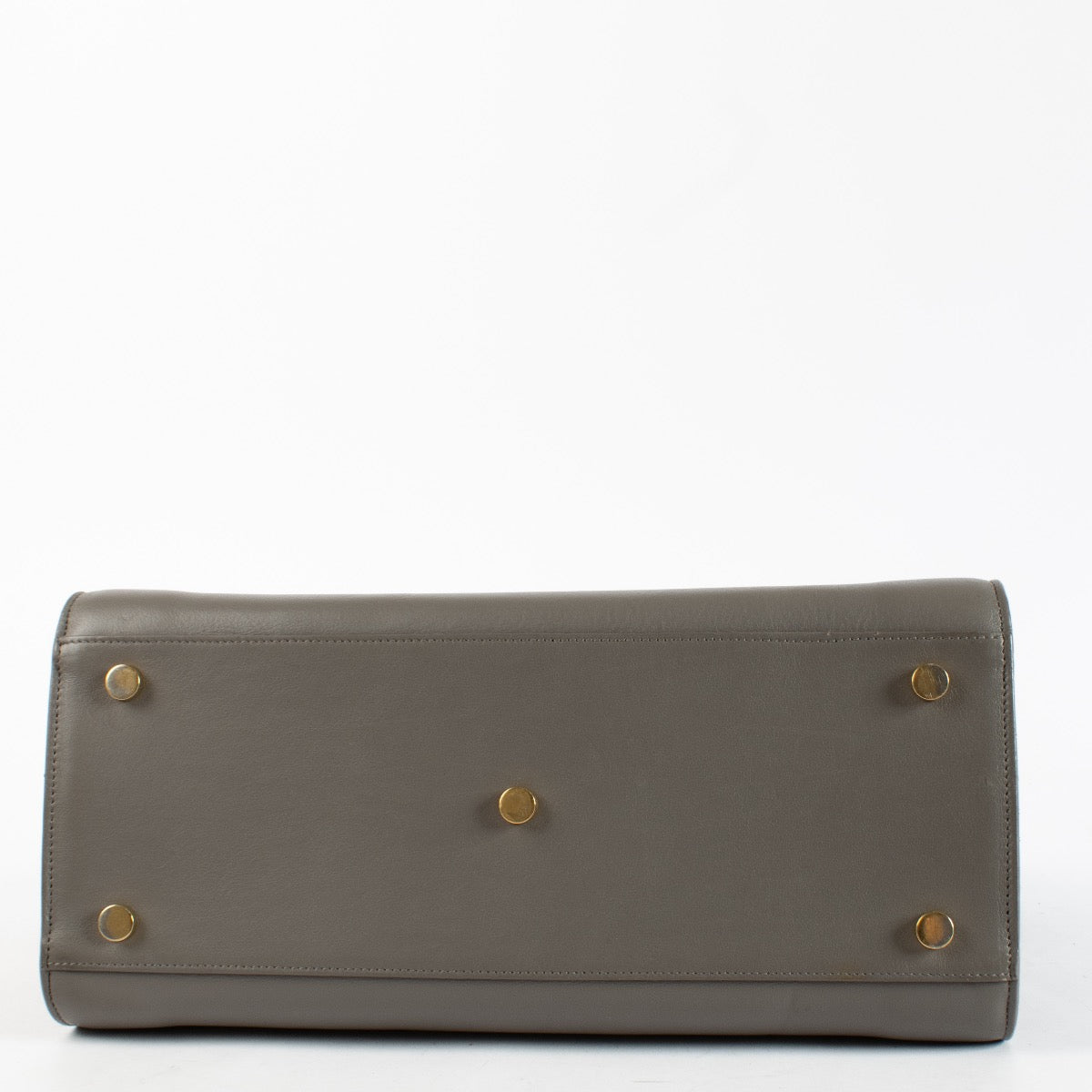 Authentic Preloved Saint Laurent Taupe Small Sac Du Jour Top Handle on Labellov.com