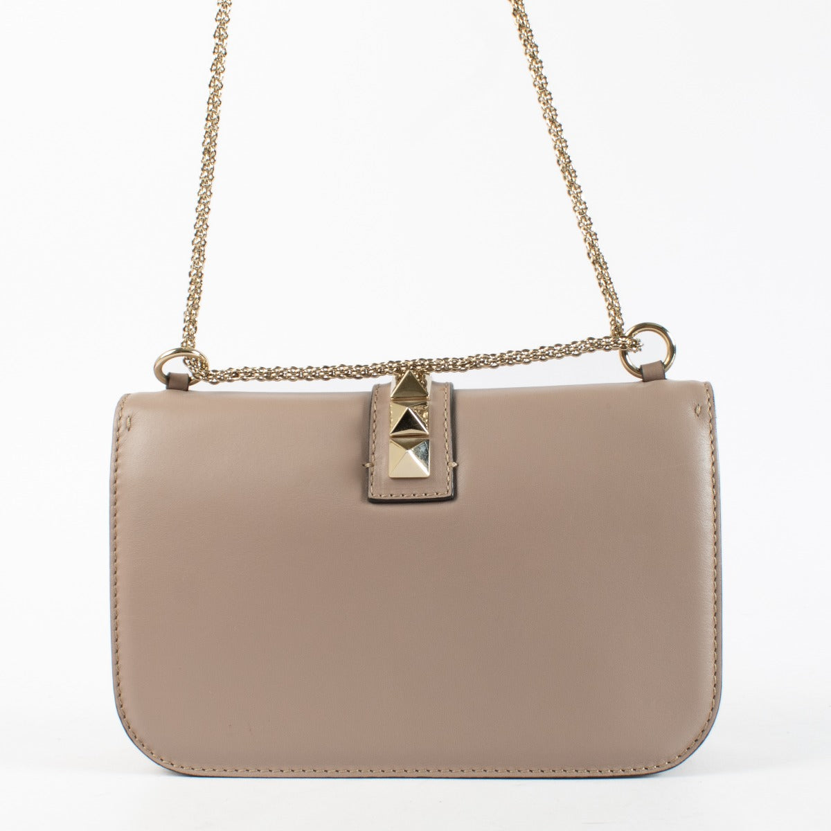 Valentino Garavani Poudre Medium Glam Lock Tas