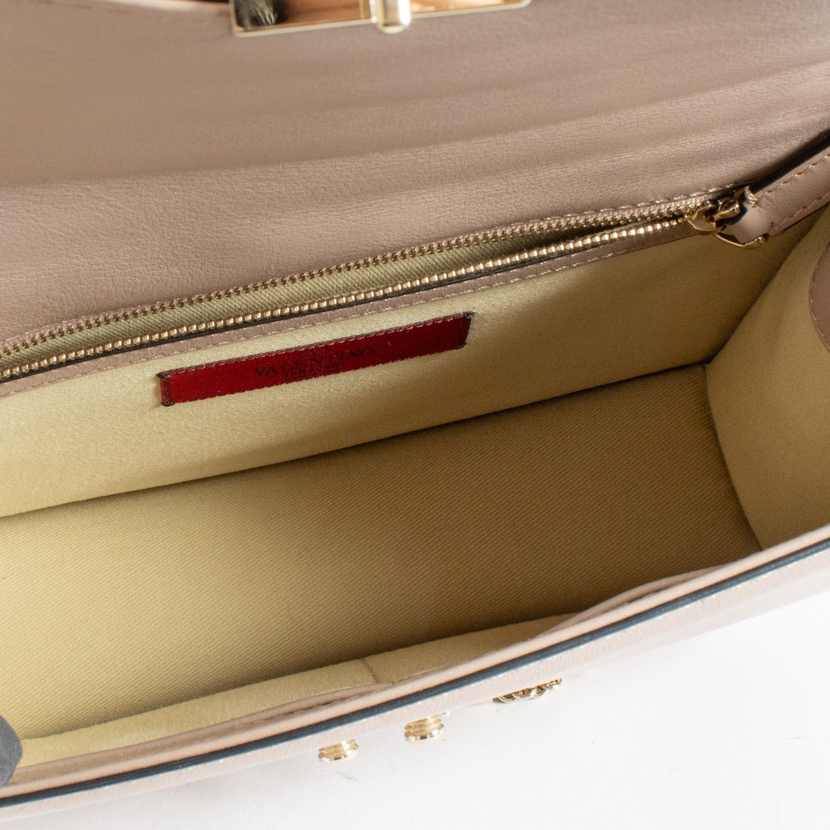 Valentino Garavani Poudre Medium Glam Lock Tas