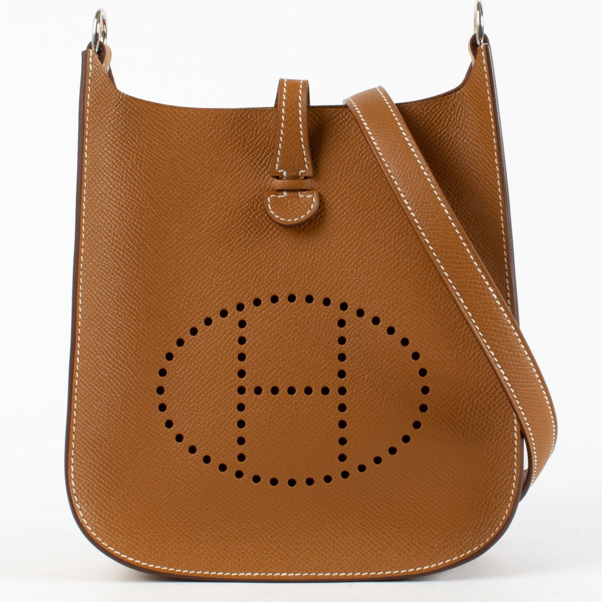 Authentic Second Hand Hermès Evelyne Sellier 16 Gold Epsom PHW on Labellov.com