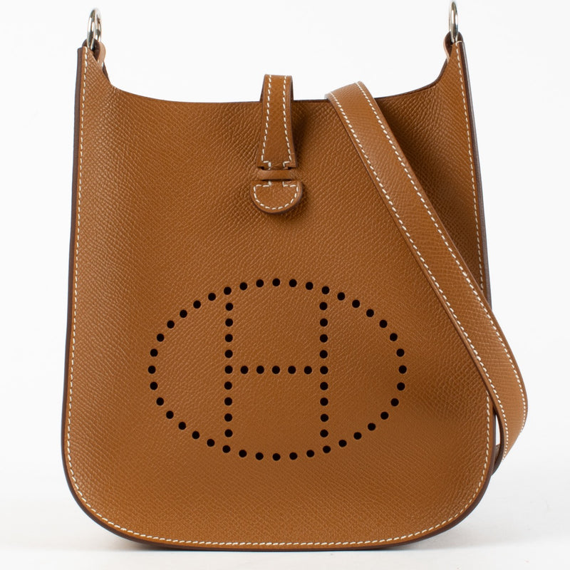 Authentic Second Hand Hermès Evelyne Sellier 16 Gold Epsom PHW on Labellov.com