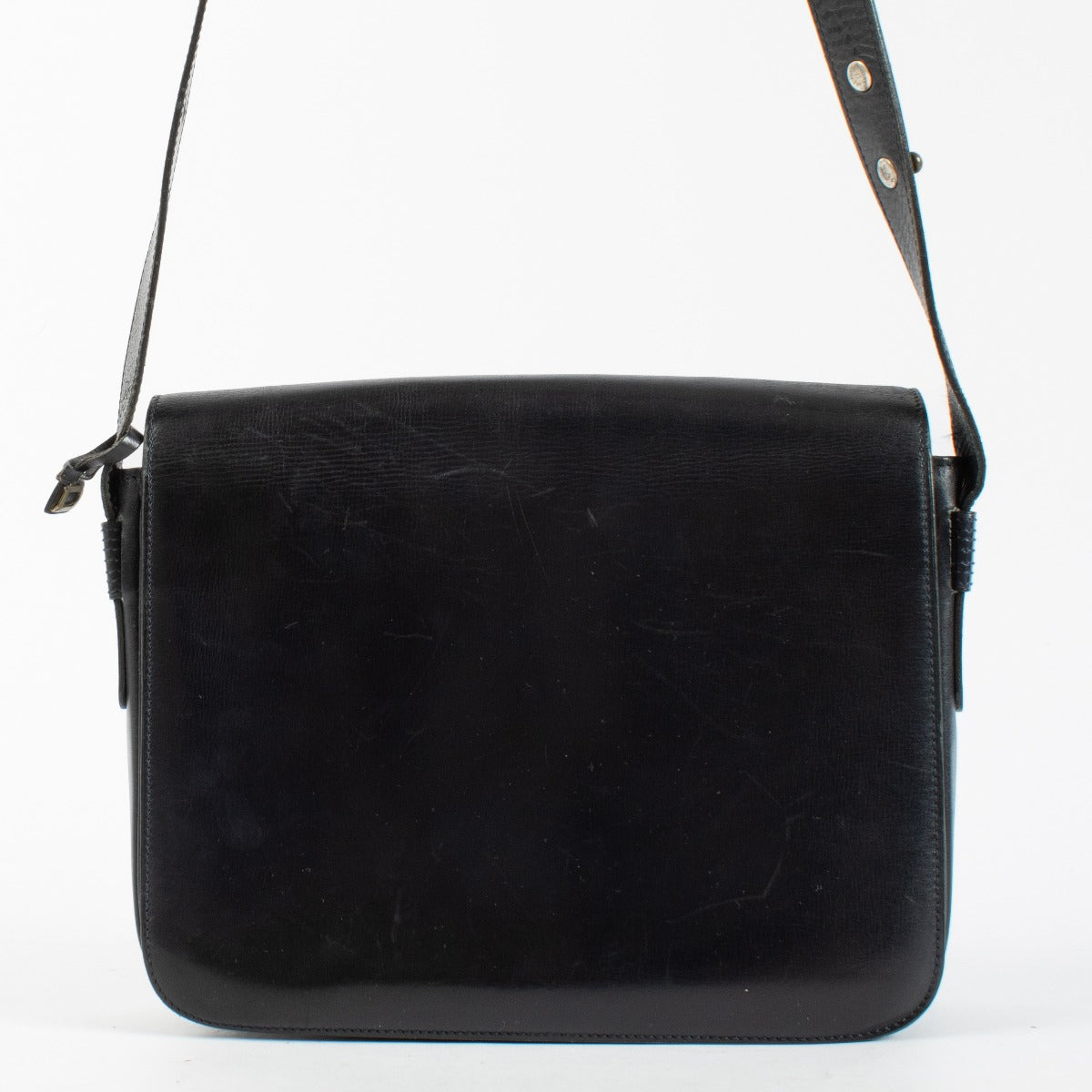 Authentic preloved Delvaux Blue Shoulder Bag on Labellov.com