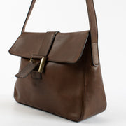 Authentic preloved Delvaux Brown Crossbody Bag on Labellov.com