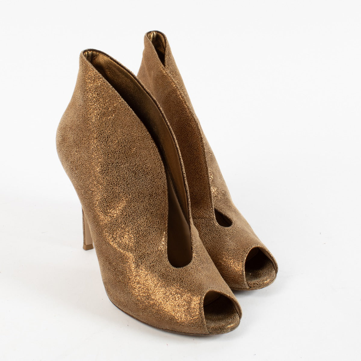 Authentic second-hand Gianvitto Rossi Brown Heels - Size 38 on labellov.com