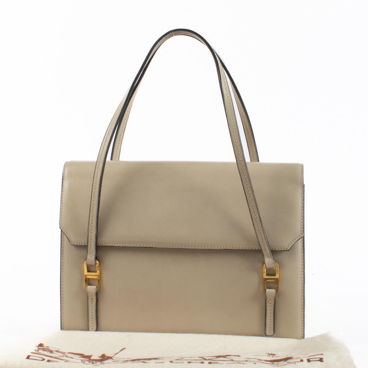 Authentic second-hand Delvaux Grey Candy Top handle on Labellov.com