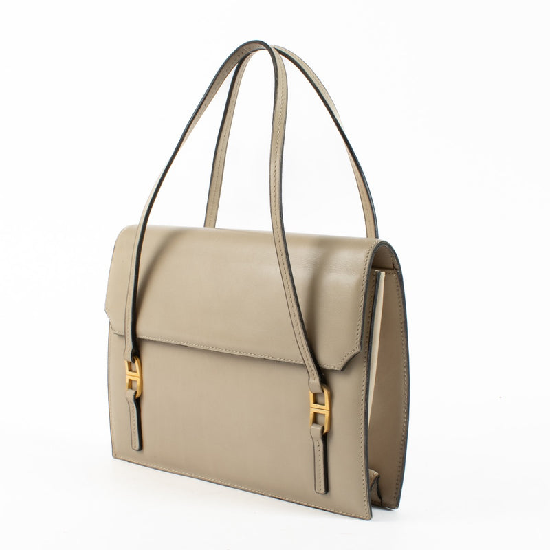 Authentic second-hand Delvaux Grey Candy Top handle on Labellov.com