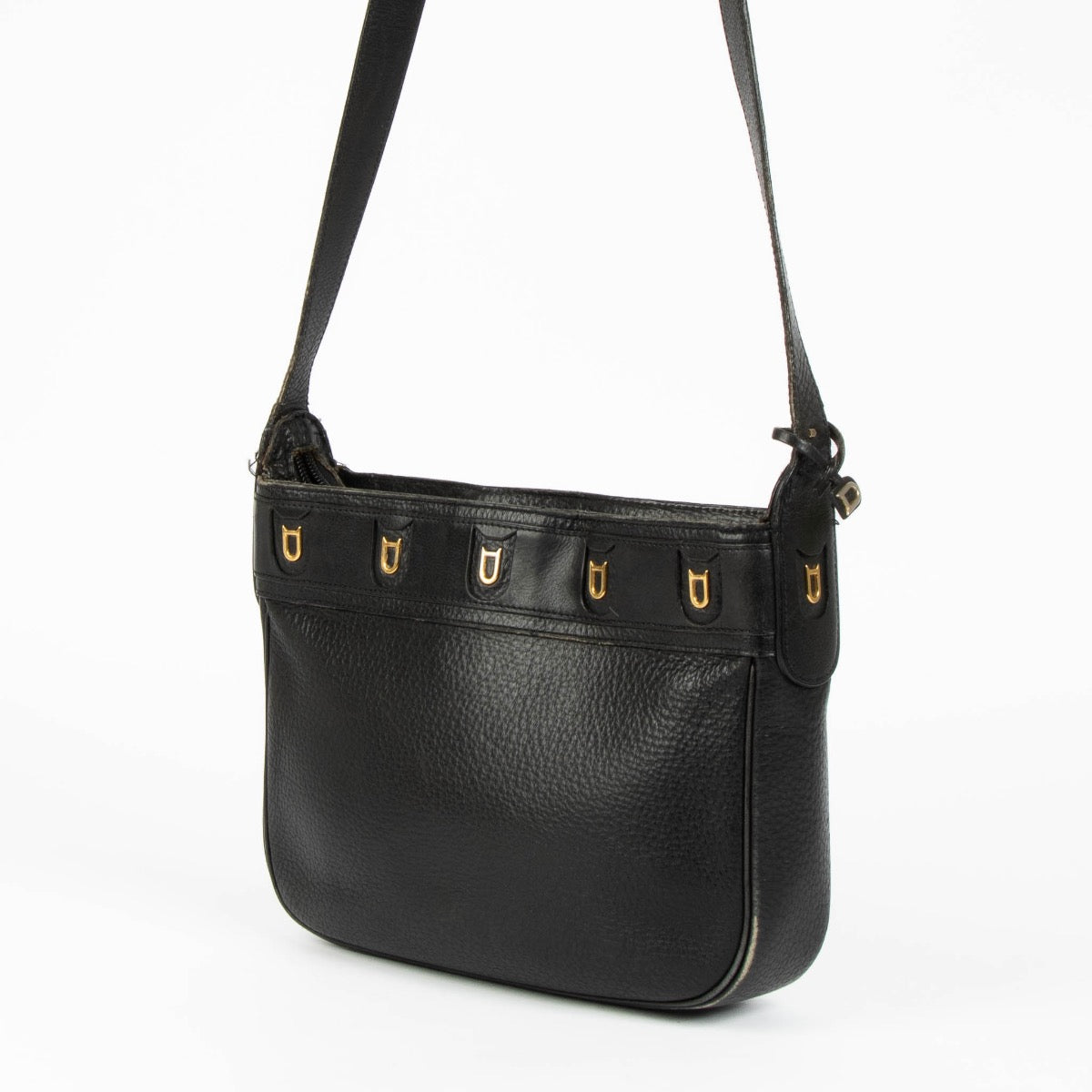 Shop Authentic Delvaux Black Vintage Crossbody Bag on Labellov.com
