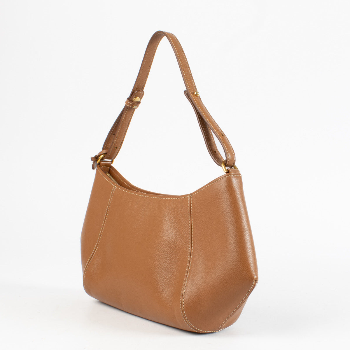 Sac à bandoulière Delvaux Cognac Désir