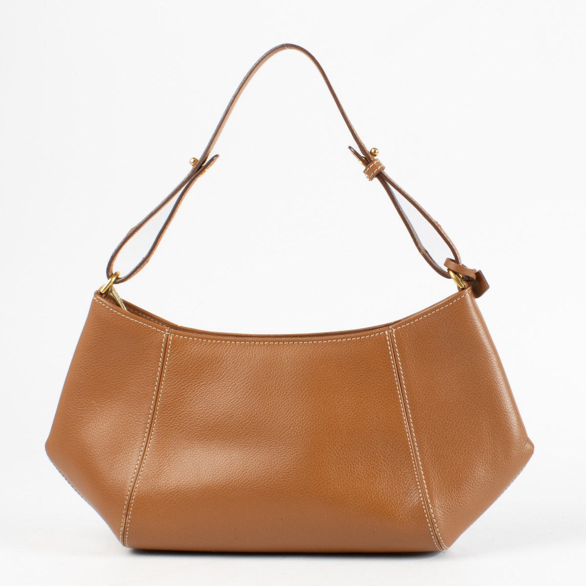 Sac à bandoulière Delvaux Cognac Désir