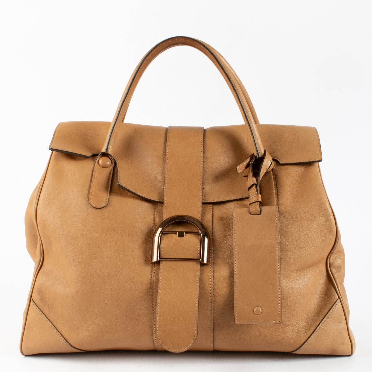 Authentic second-hand Delvaux Cognac Double Brillant on labellov.com
