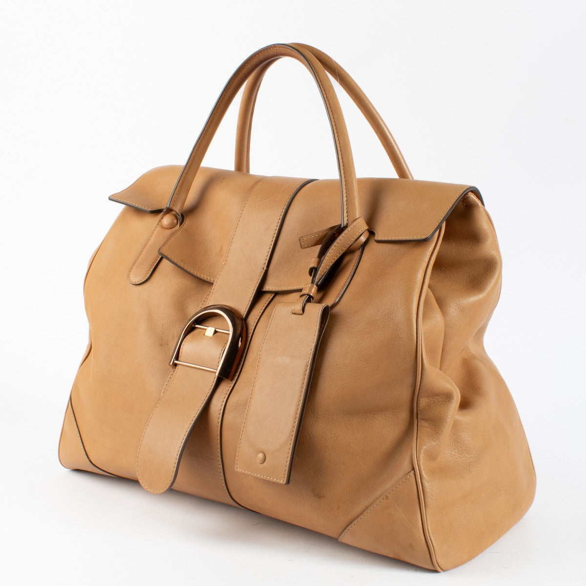 Authentic second-hand Delvaux Cognac Double Brillant on labellov.com