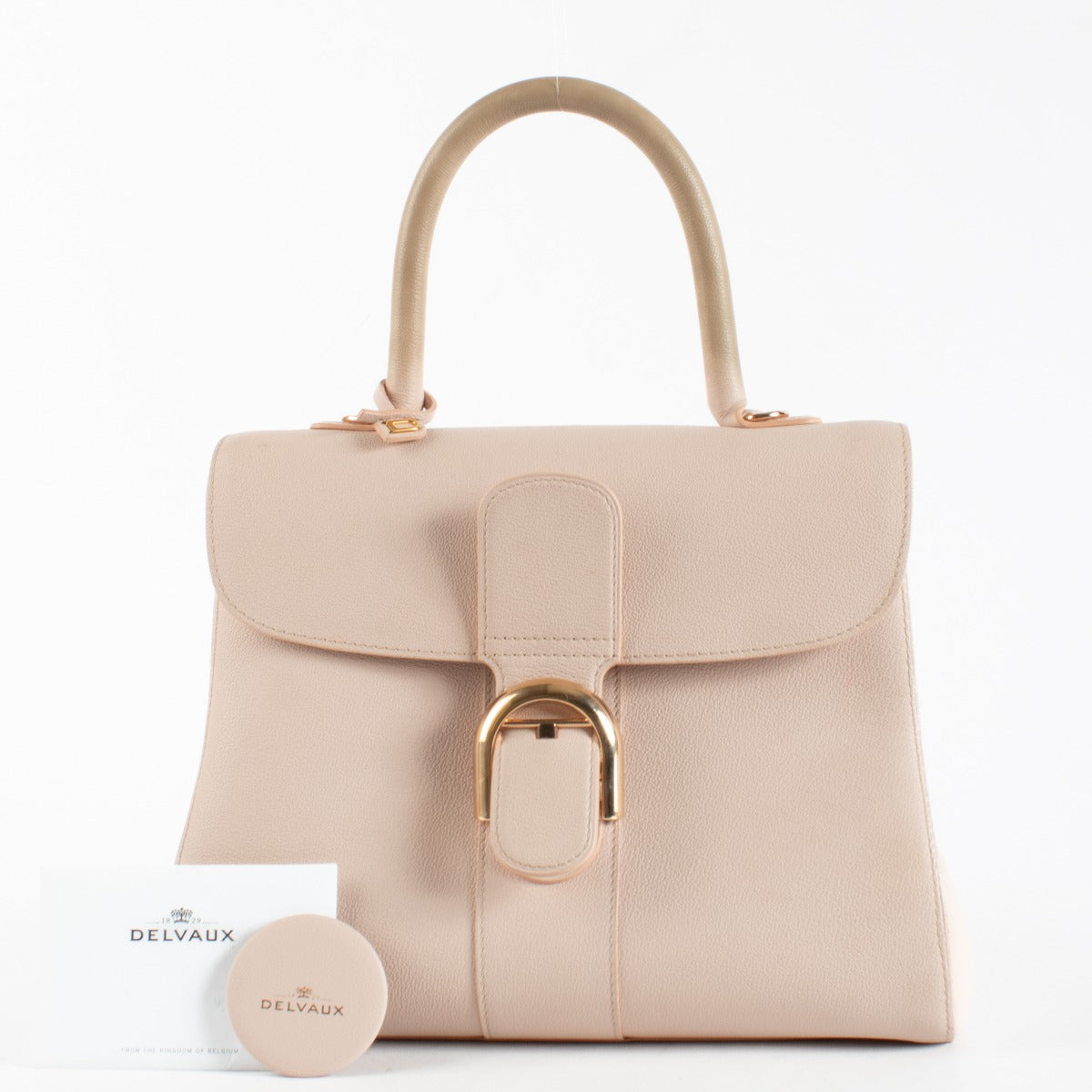 Authentic second-hand Delvaux Pink MM Brillant on labellov.com