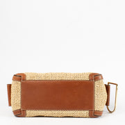 Authentic Preloved Delvaux Beige Raffia Cool Box on Labellov.com
