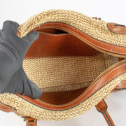 Authentic Preloved Delvaux Beige Raffia Cool Box on Labellov.com