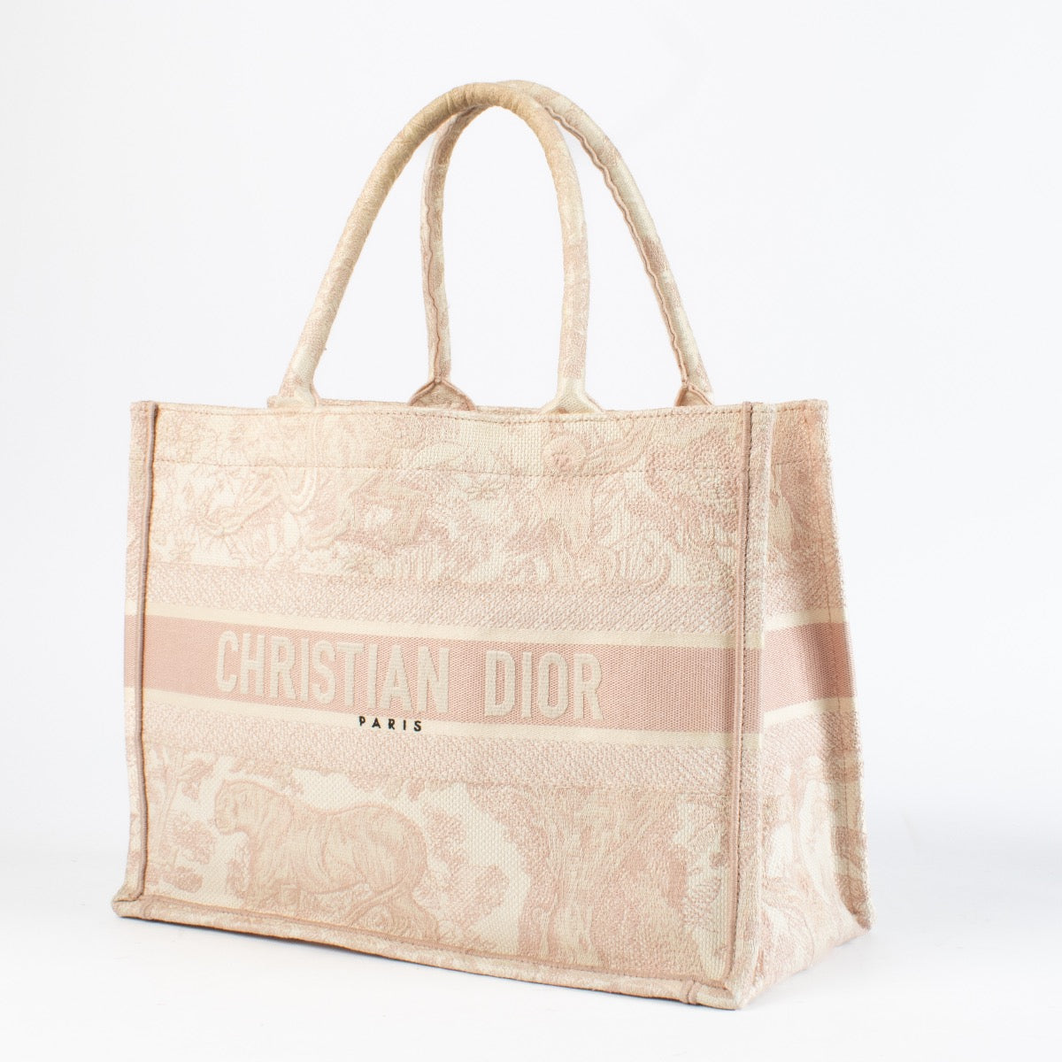 shop 100% authentic second hand Christian Dior Pink Medium Book Tote on Labellov.com