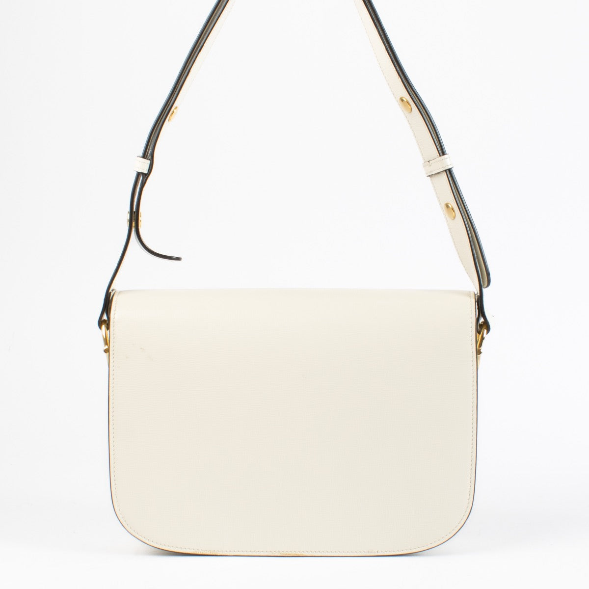 shop 100% authentic second hand Gucci White Horsebit 1955 Medium Bag on Labellov.com
