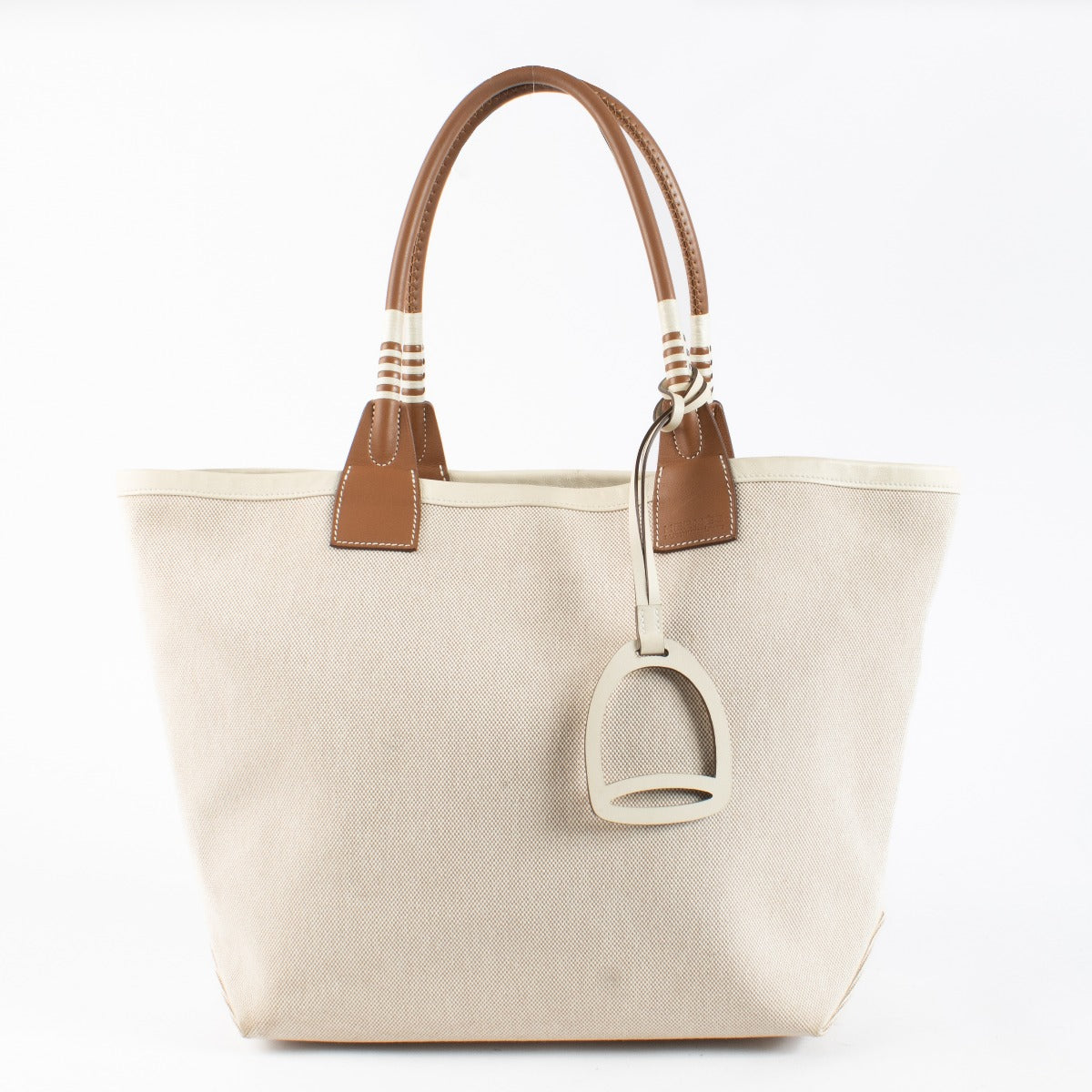Hermès Steeple 28 Toile H/Swift tas