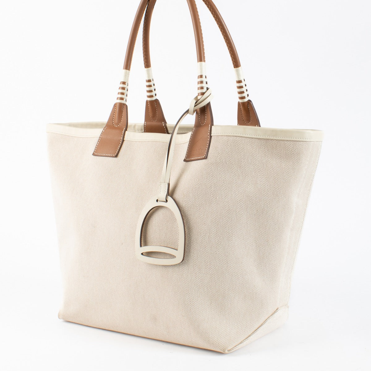 Hermès Steeple 28 Toile H/Swift tas