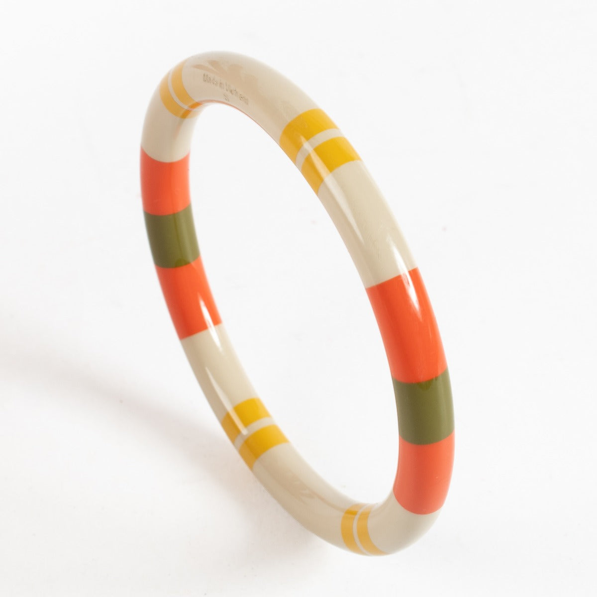 Authentic pre-loved Hermès H Equipe PM Beige Bracelet - Size S on Labellov.com