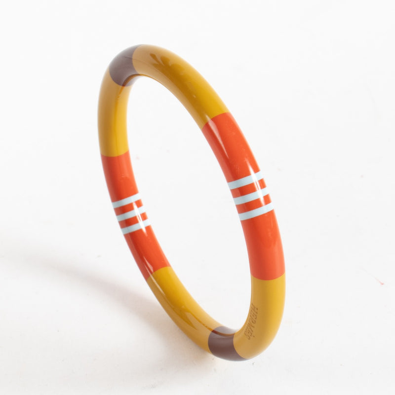 Authentic preloved Hermès H Equipe Bangle Bracelet - Size S on Labellov.com