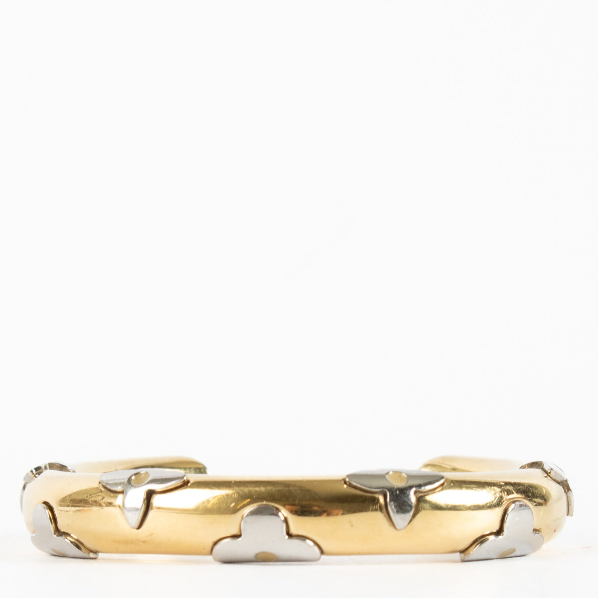 Authentic second hand Louis Vuitton Gold Silver Flower Bracelet on labellov.com