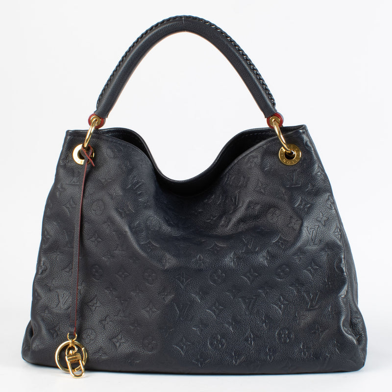 Louis Vuitton Monogram Empreinte Navy Blue Artsy MM
