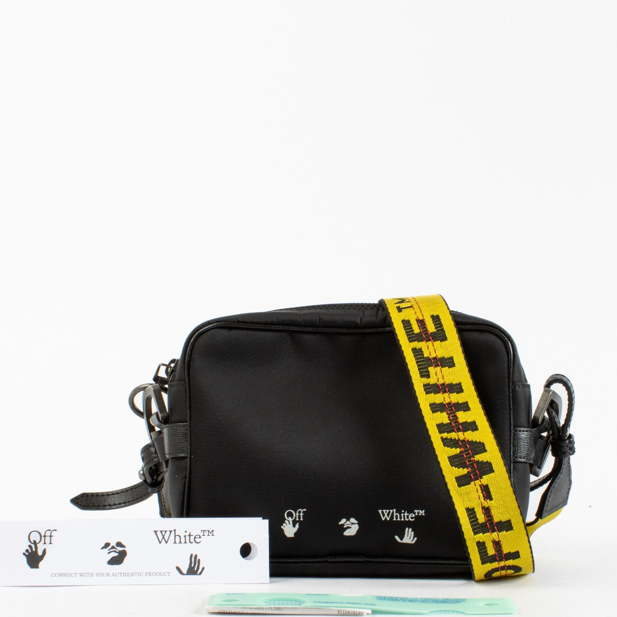 Authentic Preloved Off-White Nylon Black Crossbody on Labellov.com