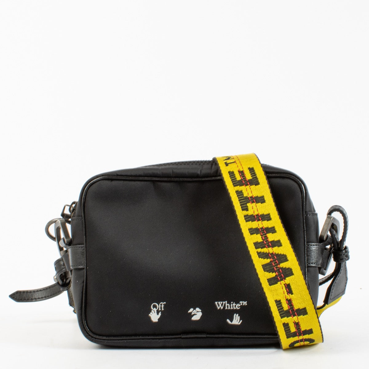 Authentic Preloved Off-White Nylon Black Crossbody on Labellov.com