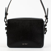 Authentic Preloved Off-White Black Crossbody Binder Clip Bag on Labellov.com