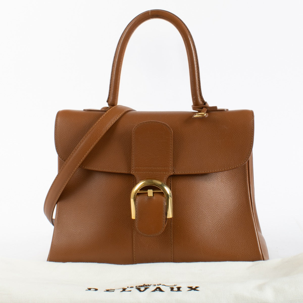 Authentic second-hand Delvaux Fauve Brillant MM on labellov.com