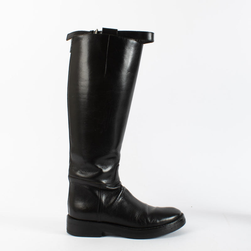 Authentic Preloved Ann Demeulemeester Black Stan Boots - Size 37 1/2 on Labellov.com