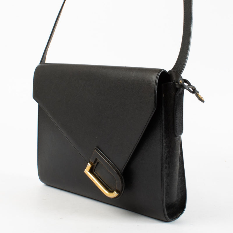 Authentic Preloved Delvaux Black Romeo Shoulder bag on Labellov.com